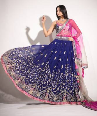 Haseena Raatrani Lehenga Set 4