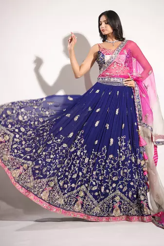 Haseena Raatrani Lehenga Set