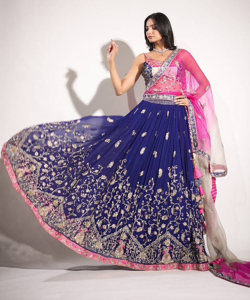 Haseena Raatrani Lehenga Set