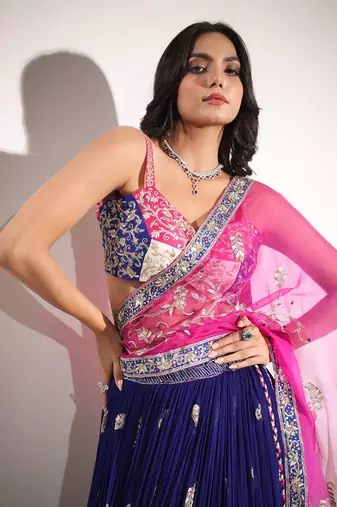 Haseena Raatrani Lehenga Set