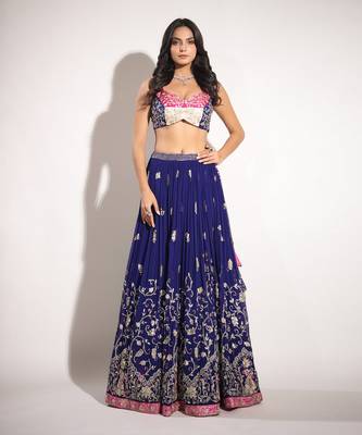 Haseena Raatrani Lehenga Set 6