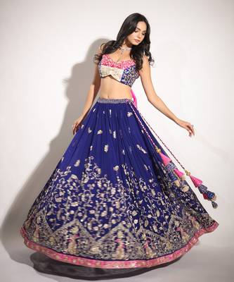 Haseena Raatrani Lehenga Set 7