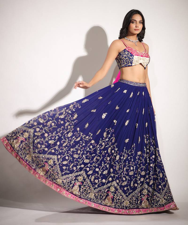 Haseena Raatrani Lehenga Set