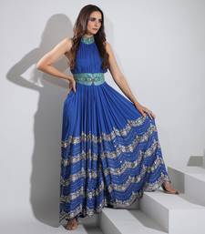 Haseena Jumpsuit In Cobalt Blue