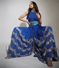 Haseena Jumpsuit In Cobalt Blue