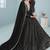 Black Sequence Embroidered Designer Anarkali Suit