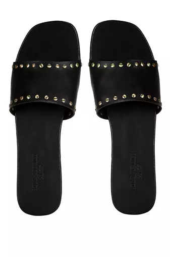 Sole Stories_Rivet Sliders in Black