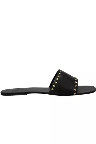 Sole Stories_Rivet Sliders in Black