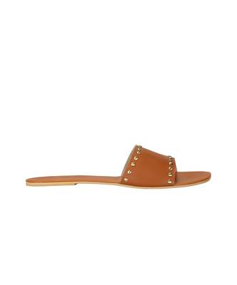 Sole Stories_Rivet Sliders In Tan 4