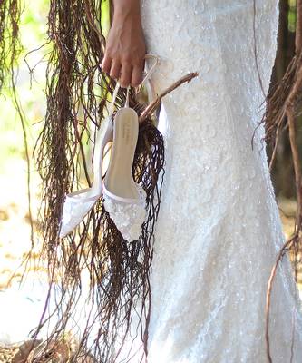 Sole Stories_Beaded Bride Heels In White 3