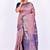 Pink Cotton Saree Without Blouse Piece