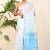 White And Aqua Green Tant Cotton Woven Saree Without blouse Piece