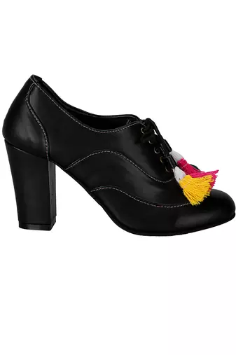 Black Sole Stories Boho Brogues