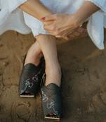 Charcoal Peshawari Sandals