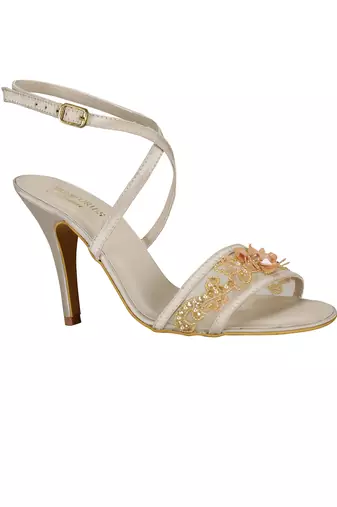 Champagne Stilettos In Nude