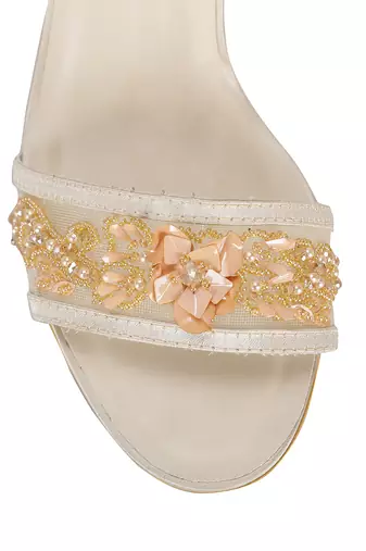 Champagne Stilettos In Nude