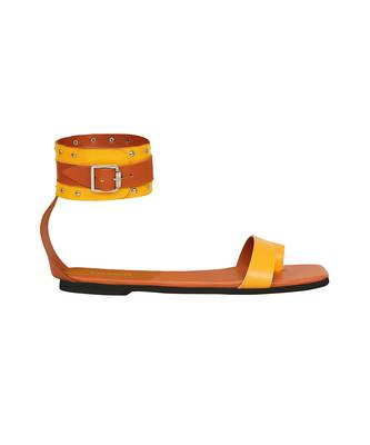 Canary Yellow Ankle Straps 4
