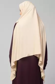 Nazneen buttons at shoulder Malaysian Hijab