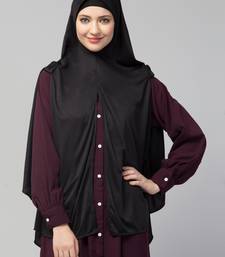 Nazneen buttons at shoulder Malaysian Hijab