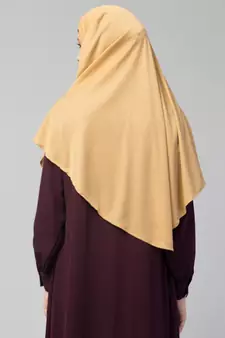 Nazneen front gather & pleated with Cristal stone ready to wear prayer Hijab