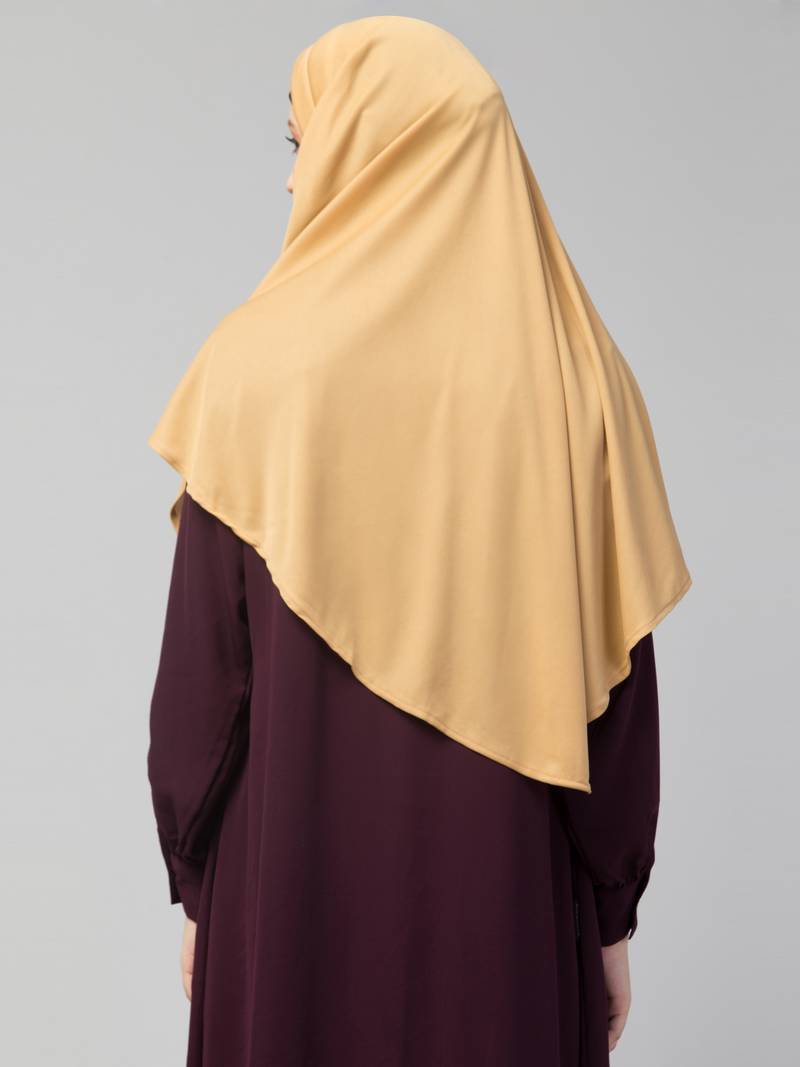 Nazneen front gather & pleated with Cristal stone ready to wear prayer Hijab
