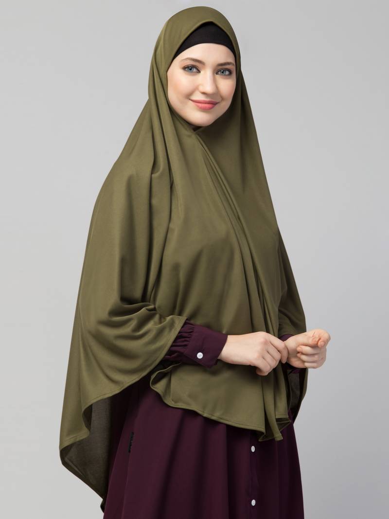 Nazneen Prayer OLIVE  Hijab