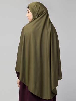 Nazneen Prayer OLIVE  Hijab 4