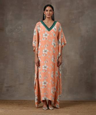 Coral Kaftan (Set Of 2) 1