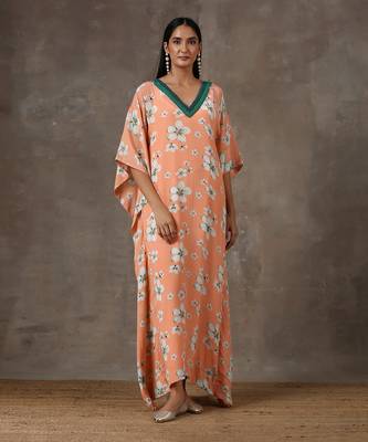 Coral Kaftan (Set Of 2) 2