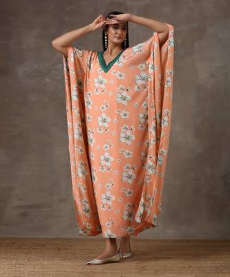 Coral Kaftan (Set Of 2) 3