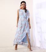 Sky Blue Long Dress
