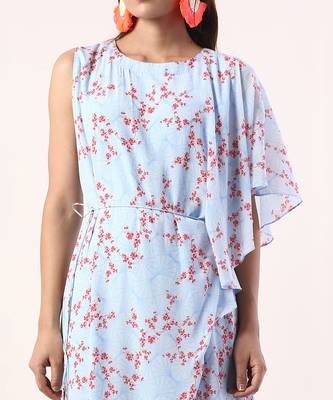 Sky Blue Long Dress 2