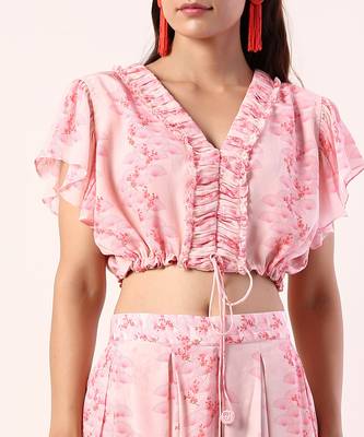 Baby Pink Co-Ord Set (Set Of 2) 3