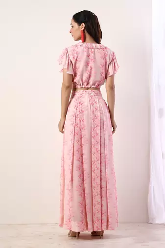 Baby Pink Co-Ord Set (Set Of 2)
