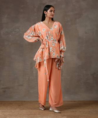 Coral Co-ord Set (Set Of 3) 2