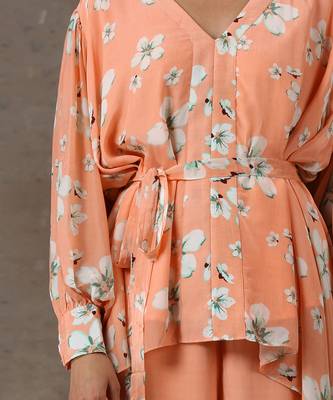 Coral Co-ord Set (Set Of 3) 5