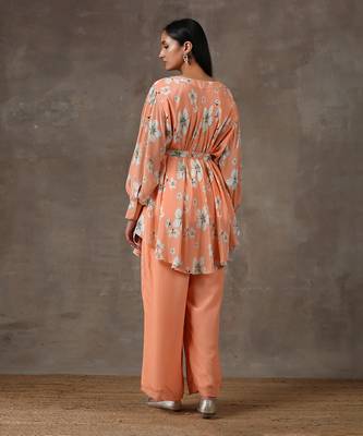 Coral Co-ord Set (Set Of 3) 8