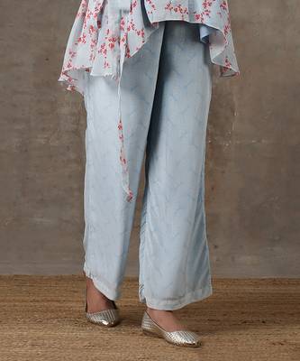 Sky Blue Co-Ord Set (Set Of 3) 7