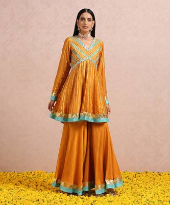 Rust Peplum Set 3