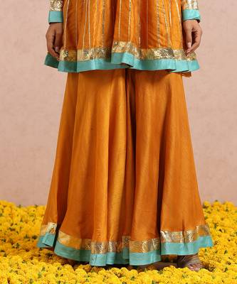 Rust Peplum Set 5