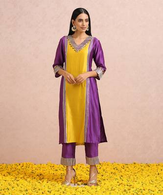 Plum Kurta Set 2