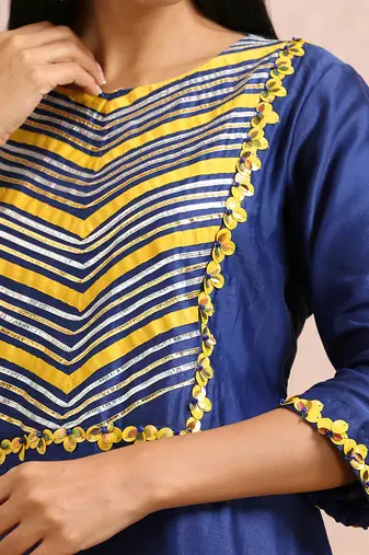 Ink Blue Kurta Set