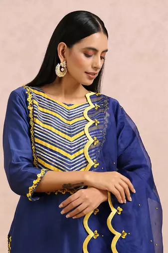 Ink Blue Kurta Set