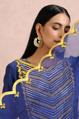 Ink Blue Kurta Set