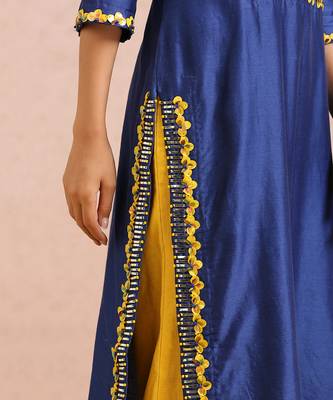 Ink Blue Kurta Set 5