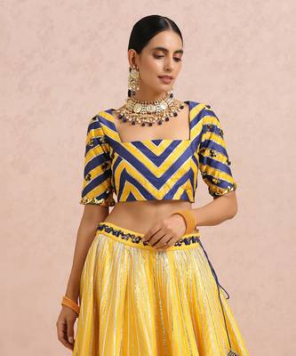 Ink Blue Lehenga 5