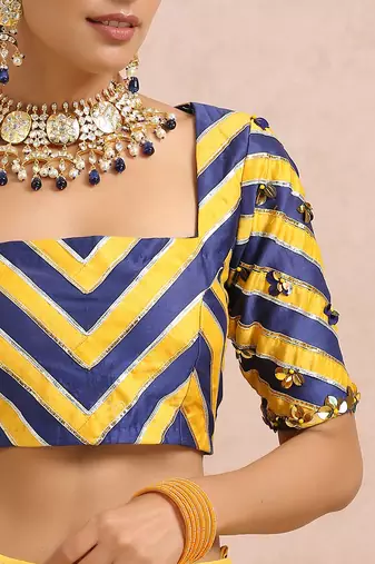 Ink Blue Lehenga