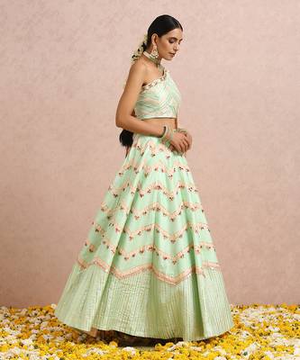 Mint Green Lehenga  3