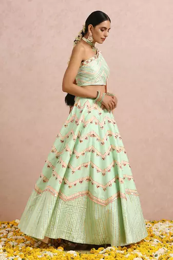 Mint Green Lehenga 