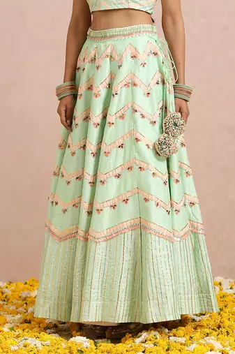 Mint Green Lehenga 